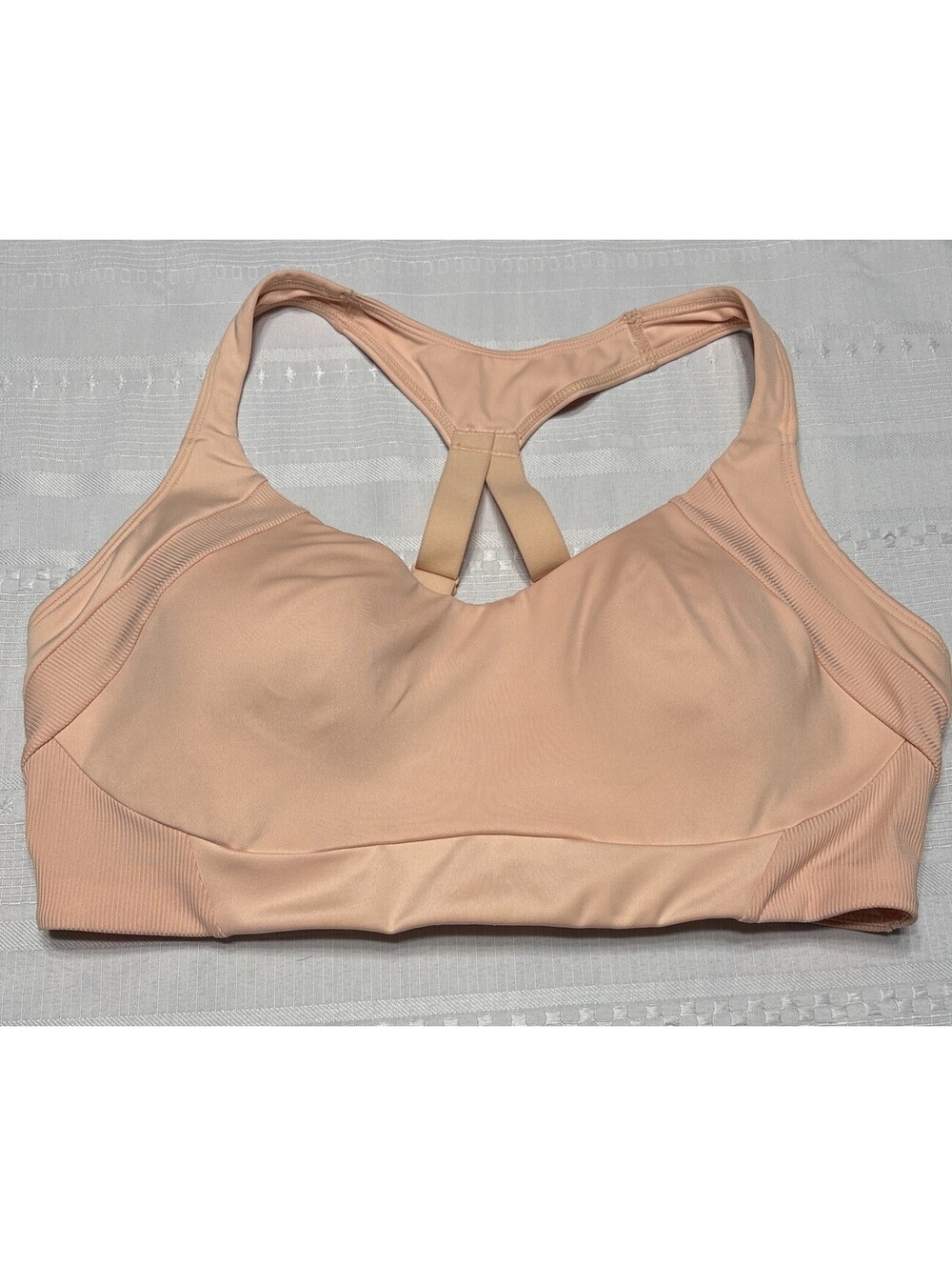 Avia Light Orange/ Peach Lightly Lined Sports Bra -Size XL